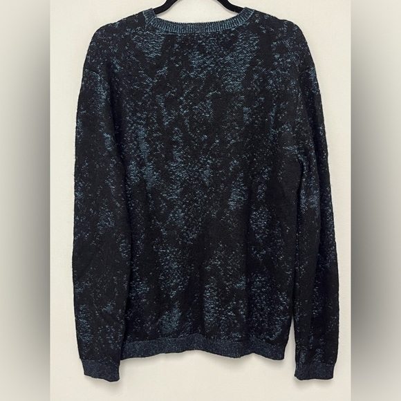 John Varvatos Collection Waverly Python Jacquard Sweater. Size medium. - Picture 8 of 10
